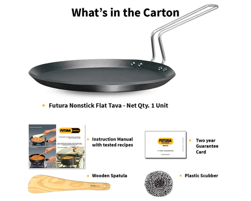 HAWKINS NONSTICK FLAT TAVA FUTURA 22CM, 26CM, 30CM