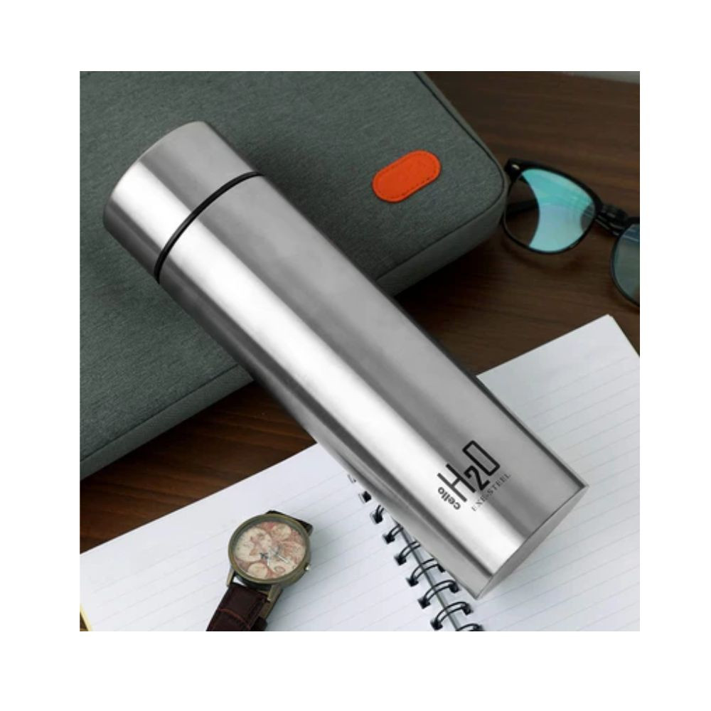 Cello H2O Stainless Steel 1000 ML Water Bottle  1 Pc