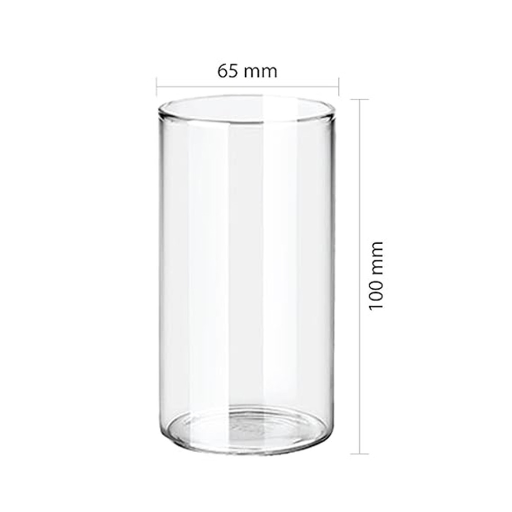 CELLO Roma Borosilicate Glass Tumblers, Set of 6, 290ml Each, Clear
