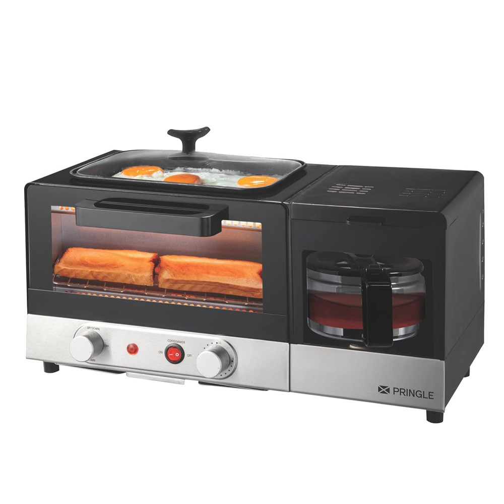 Pringle BM3000 3 IN 1- Breakfast/Sandwich/Coffee/Tea Making Machine