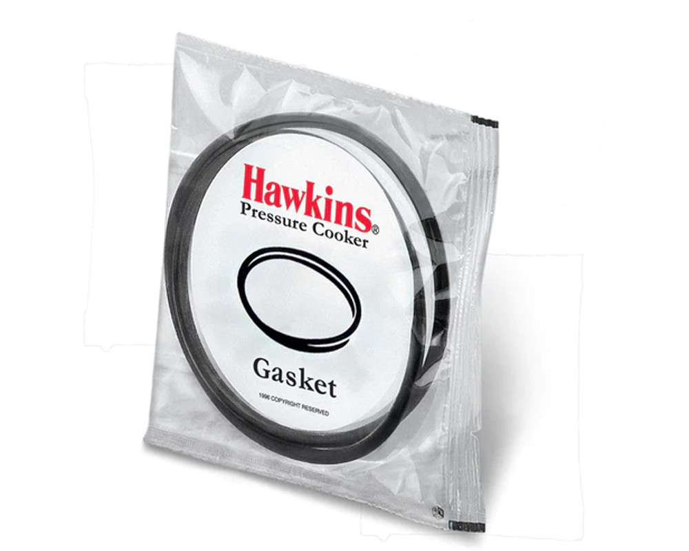 Hawkins B10-09 Gasket for 3.5 to 8-Liter Pressure Cooker Sealing Ring, Medium, -Black