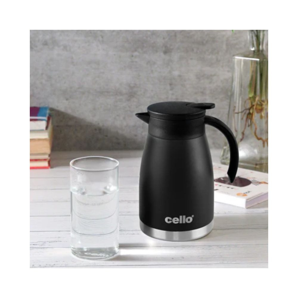 Cello Duro Pot Vacusteel Teapot with Durable DTP Coating