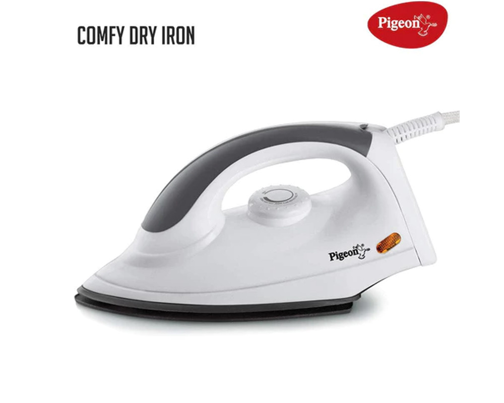 Pigeon COMFY-DRY IRON Dry Iron (White)-750w