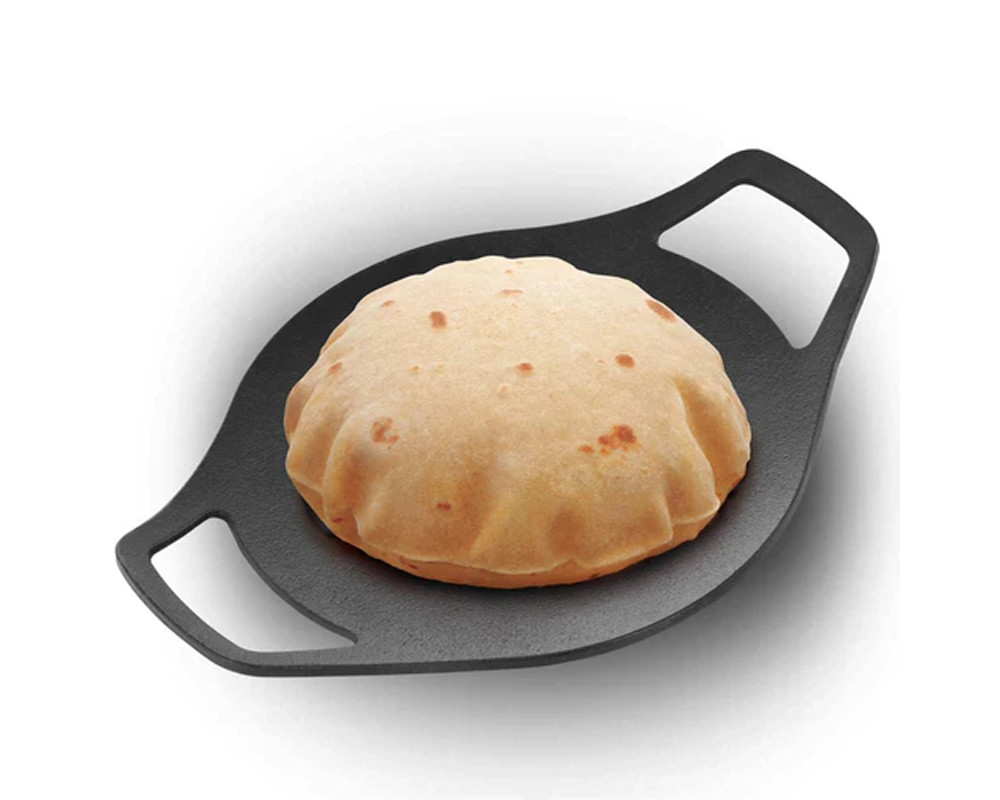 Hawkins Futura Cast Iron 24 cm Tava - CIT24 |- Black