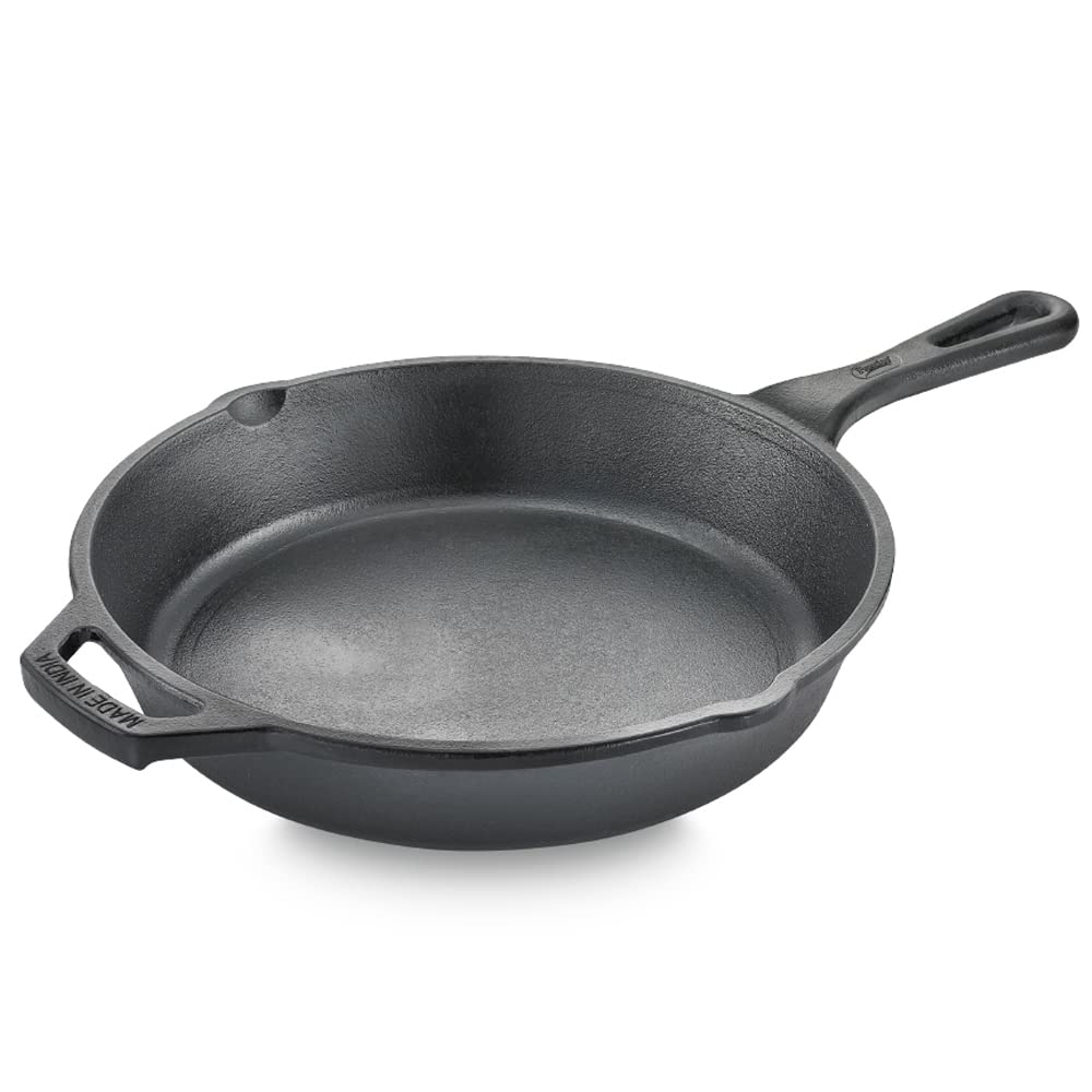 Prestige Cast Iron Fry Pan, (Black)