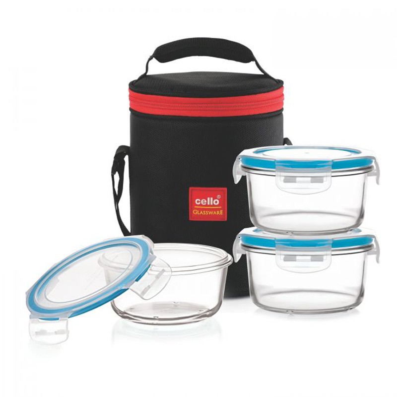 Cello Fresh-O Round (Set of 03)