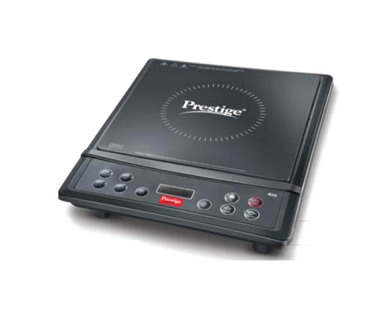Prestige Rio Induction Cooktop 1200W with Indian Menu Options (Black)