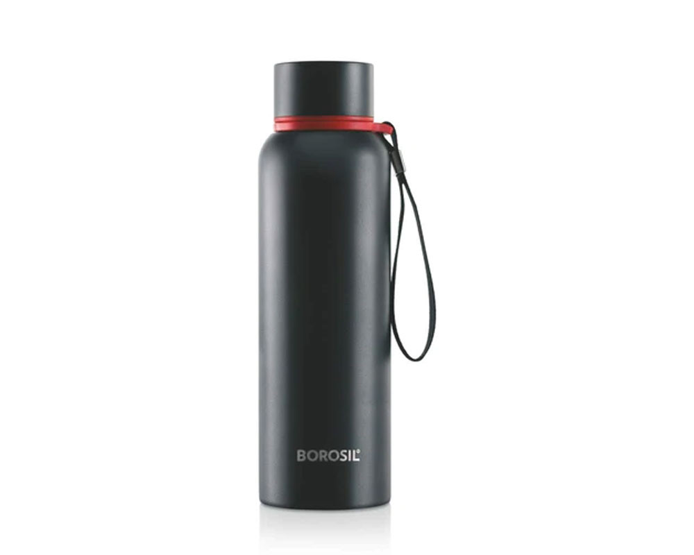 Borosil Stainless Steel Hydra Trek Vacuum Insulated Flask Water Bottle | 1 Pc