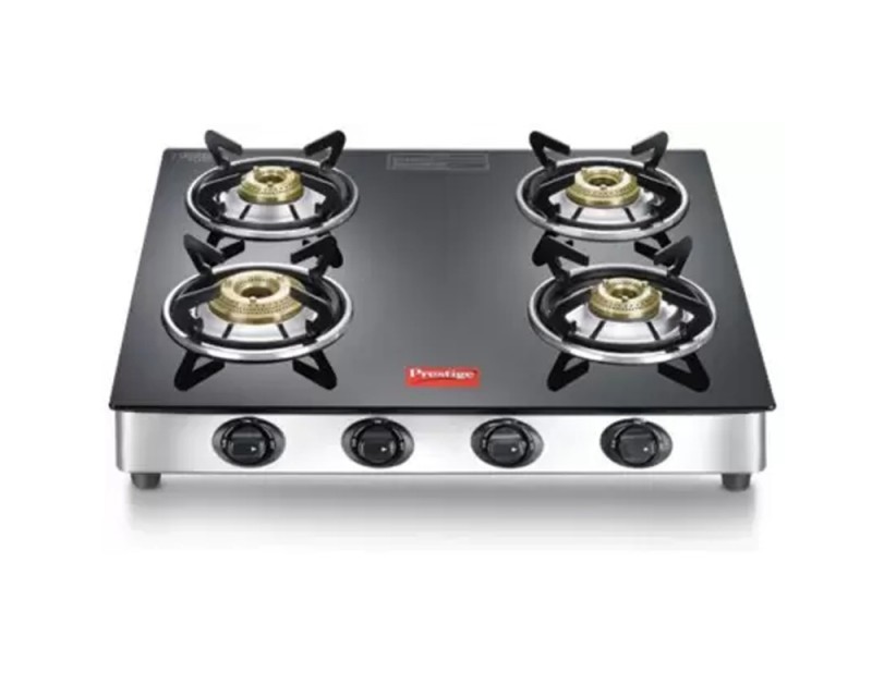 Prestige Glass Top Marvel GTM 04 SS, Black