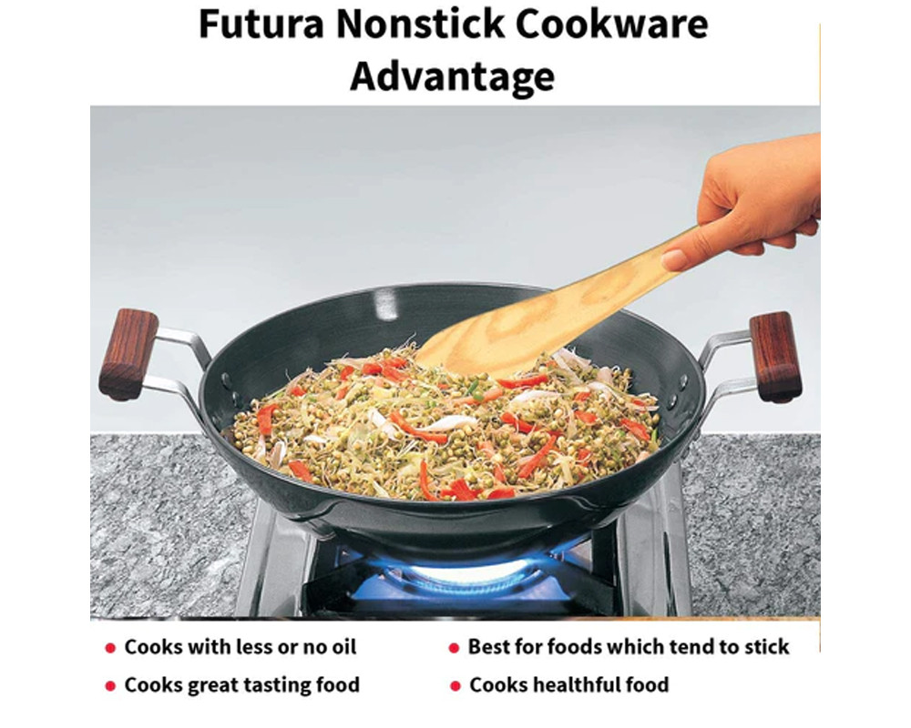 Hawkins Futura Nonstick Deep-Fry Pans | (Flat Bottom)