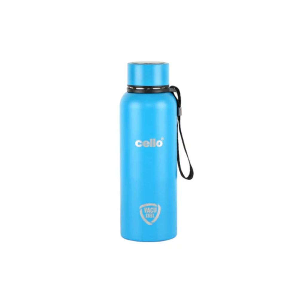 Cello Duro Kent Tuff Steel Water Bottle with Durable DTP Coating