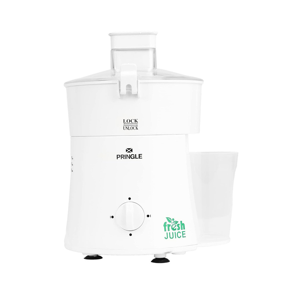 PRINGLE Centrifugal Juicer 400Watt - Compact For Vegetable And Fruit Juicer Maker- 400 Watts.